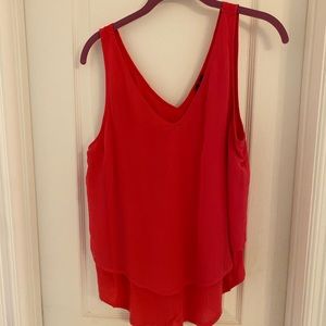 Red tank top